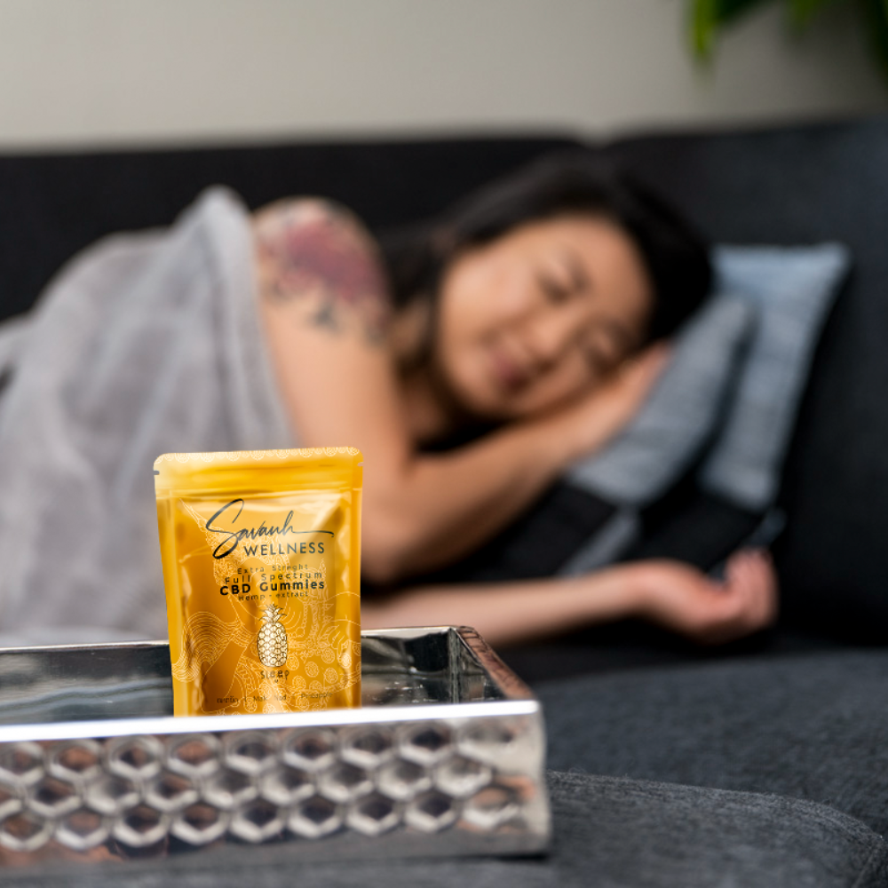 Extra Strength Pineapple Hemp Extract CBD Gummies