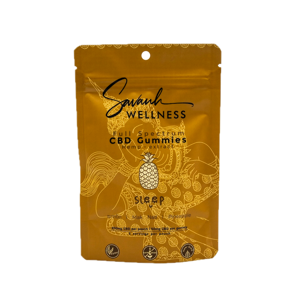 Extra Strength Pineapple Hemp Extract CBD Gummies