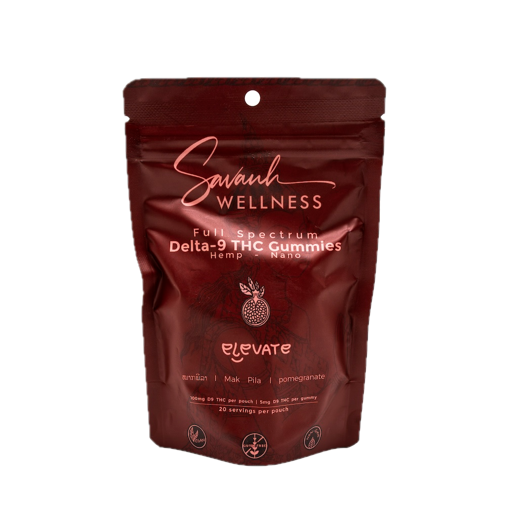 Pomegranate Hemp Nano D9 Gummies