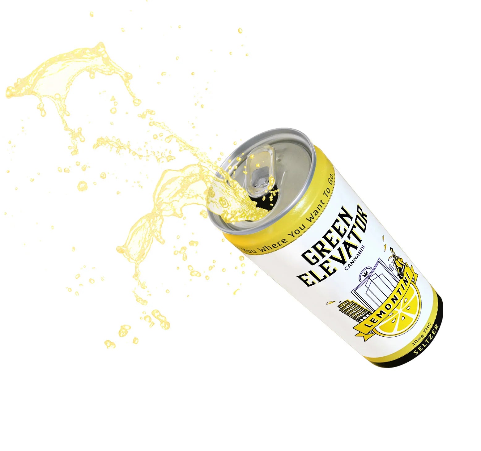 Green Elevator Lemontini - 4 pack