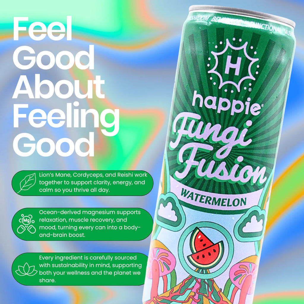 Happie Fungi Fusion Watermelon 6 Pack