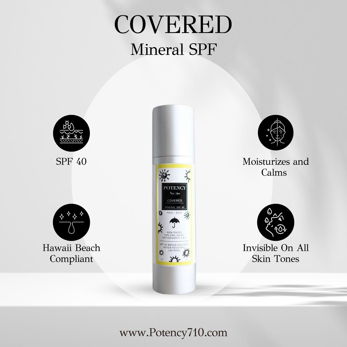 Covered Sunscreen