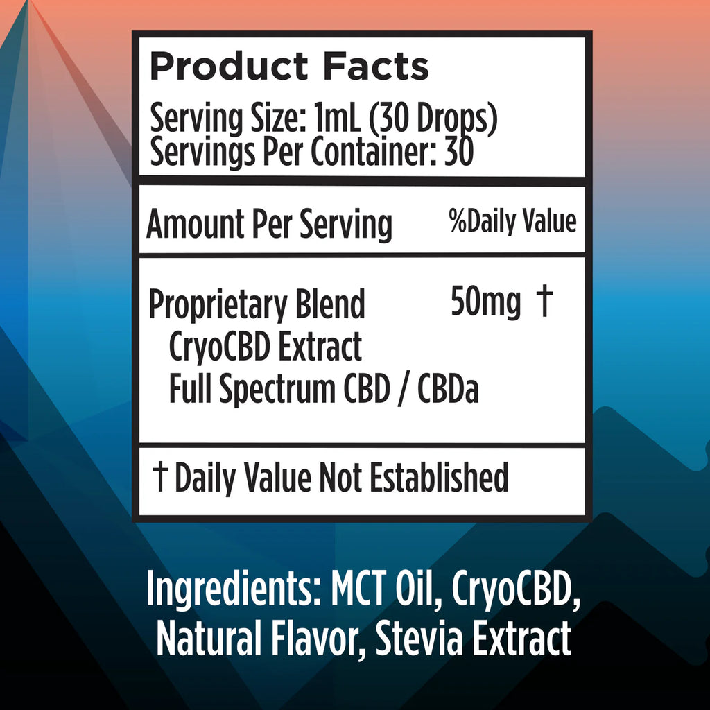 Better Day Drops | 1,500mg CBDa