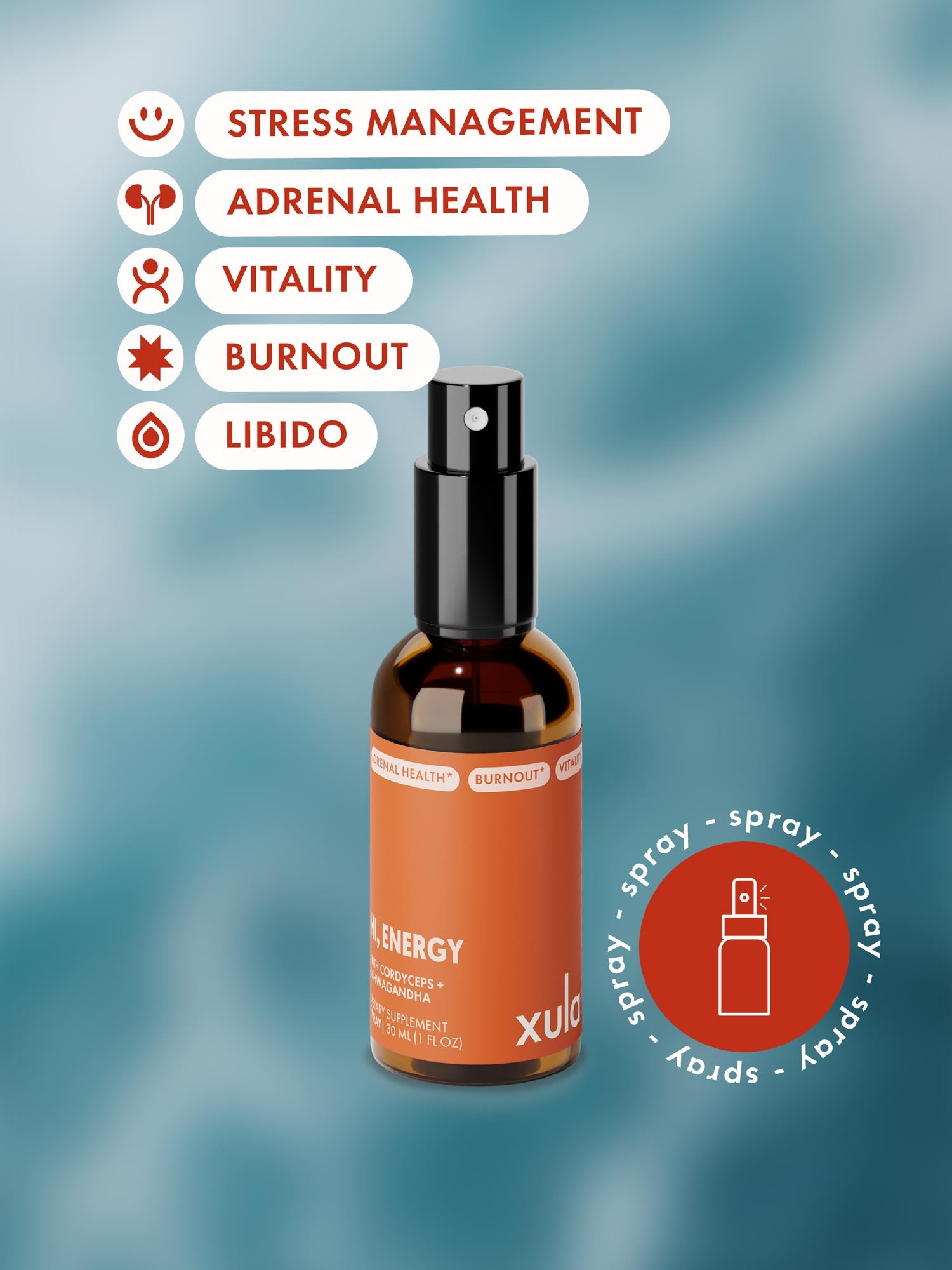 HI, ENERGY Adaptogenic Spray