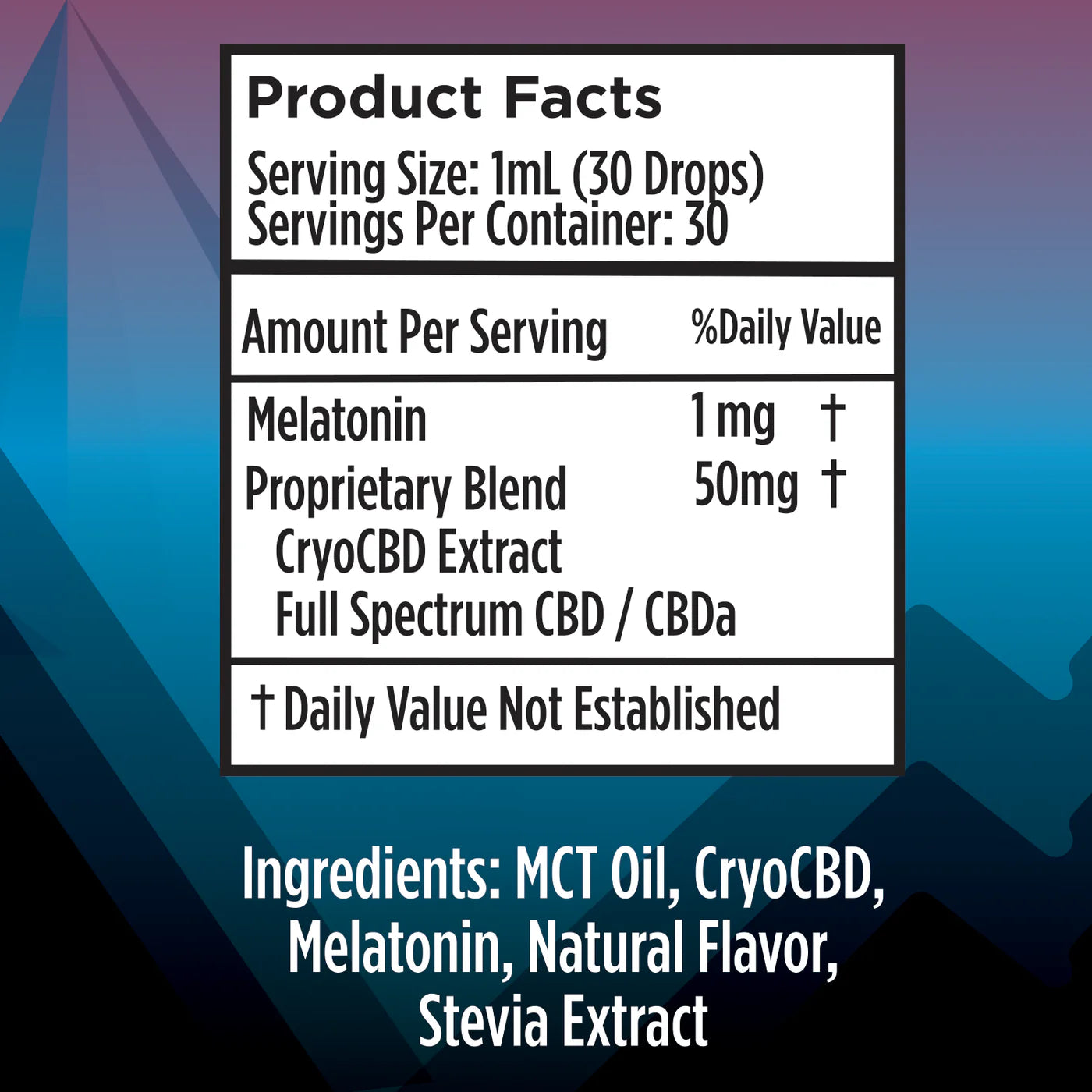Better Night Drops | 1,500mg CBDa