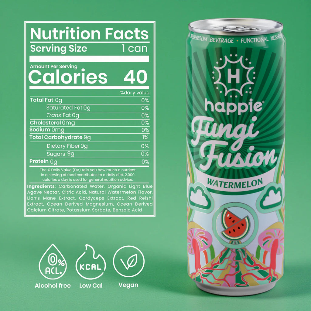 Happie Fungi Fusion Watermelon 6 Pack