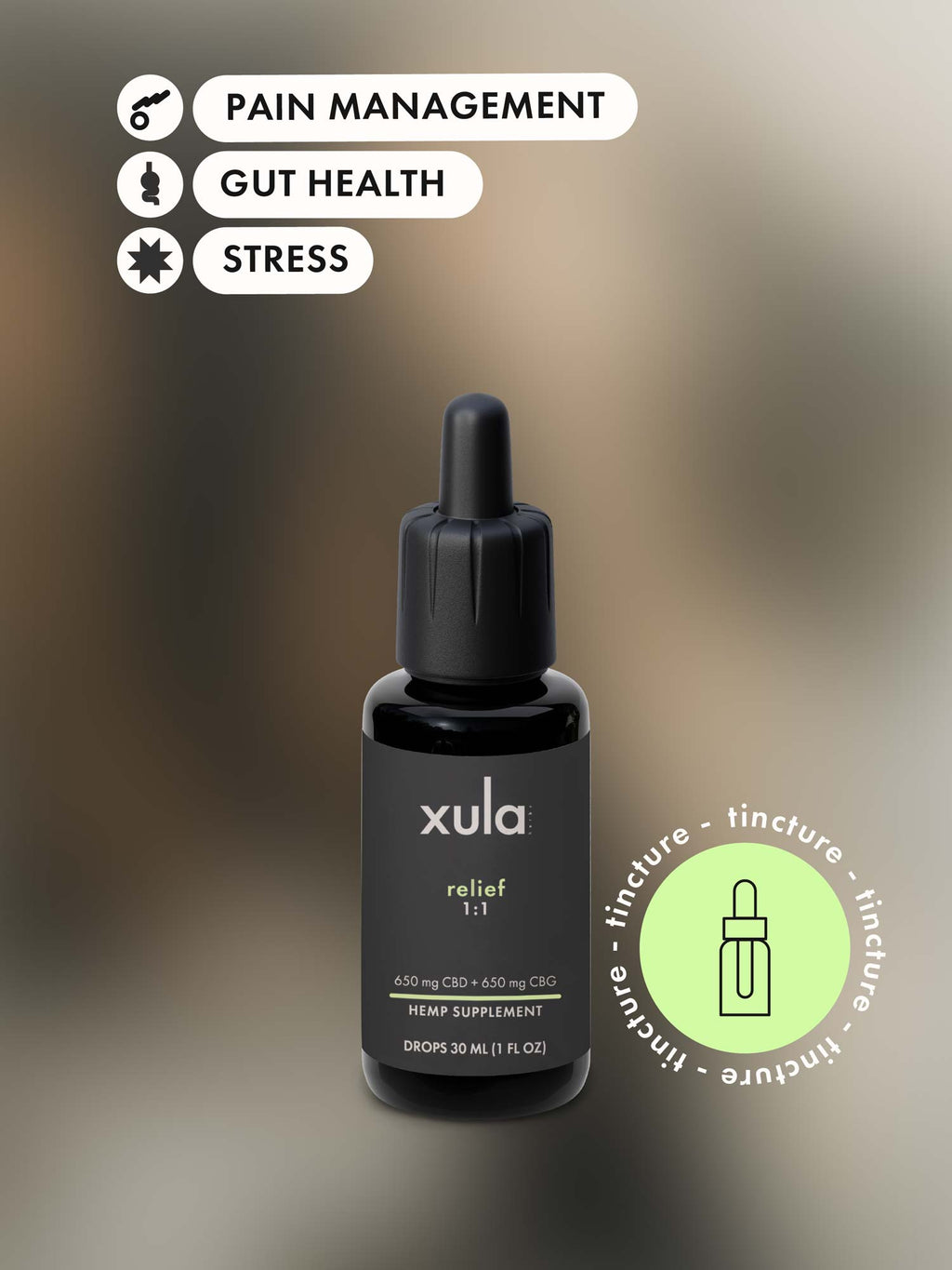 Relief - Solo Hemp Drops