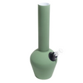 13" Double-Wall Insulated Bong | Rubberized Olive Green