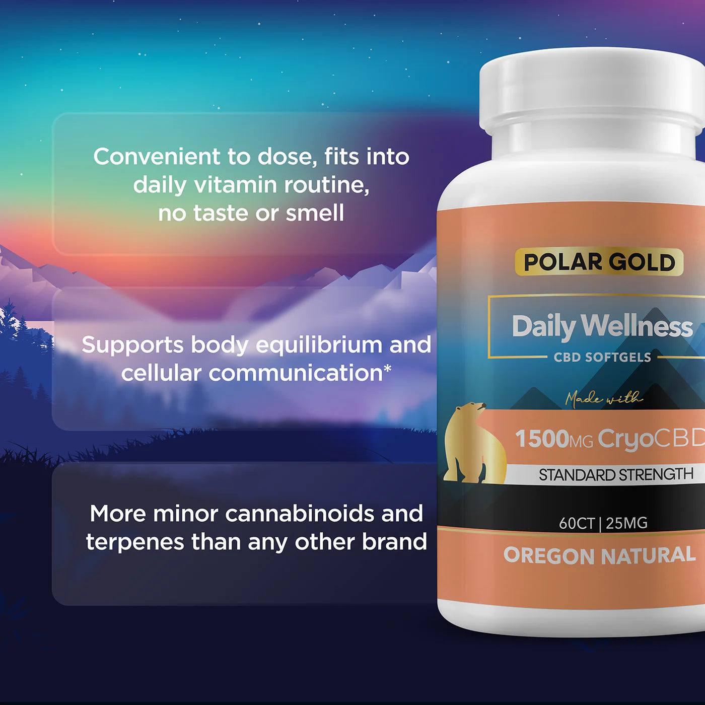 Soft-Gel Capsules | 1,500mg CBDa