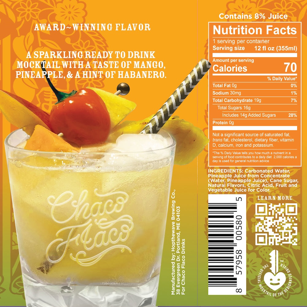 "Mango Margarita" Sparkling Mocktail
