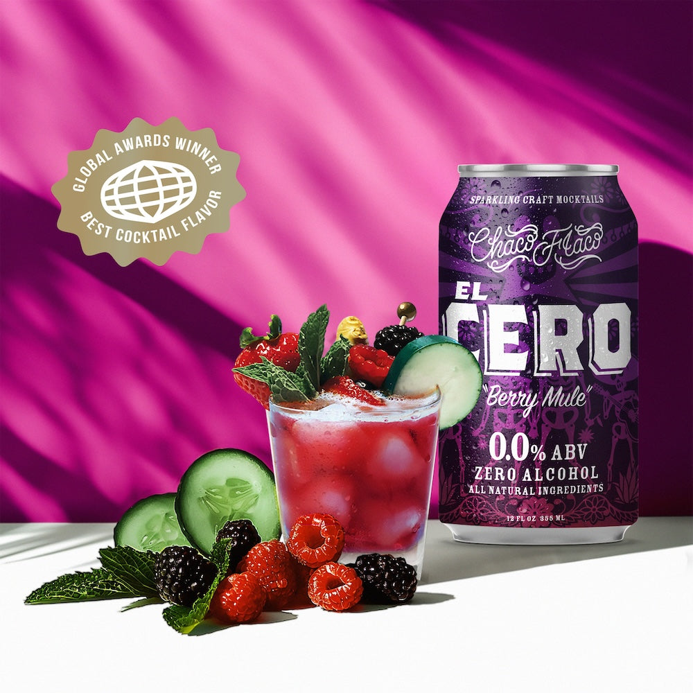 "Berry Mule" Sparkling Mocktail