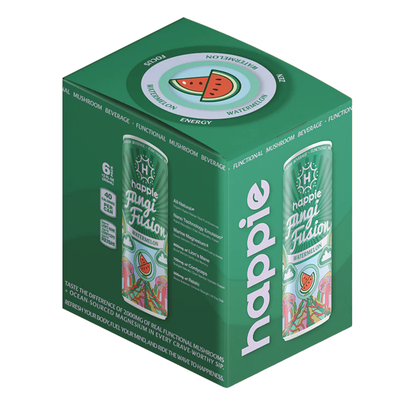 Happie Fungi Fusion Watermelon 6 Pack